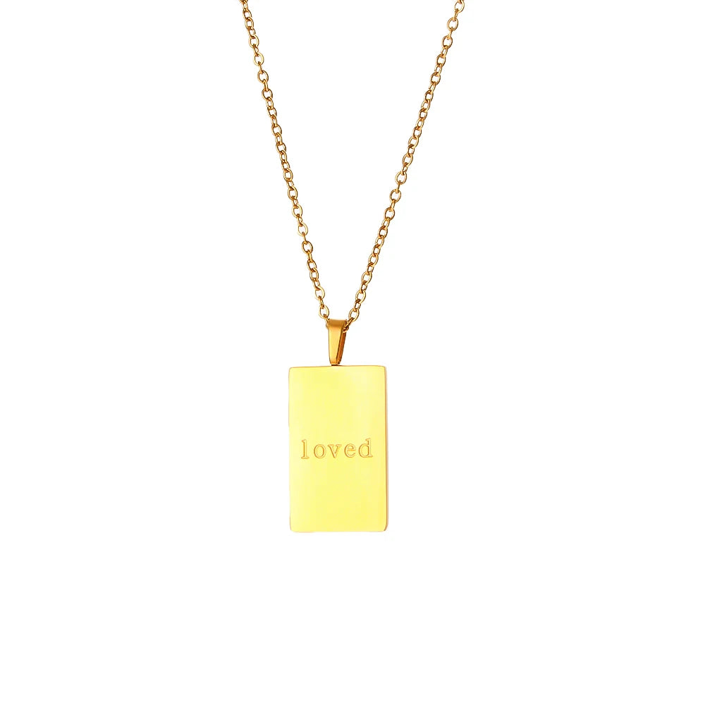 Individuality Message Tarot Necklace