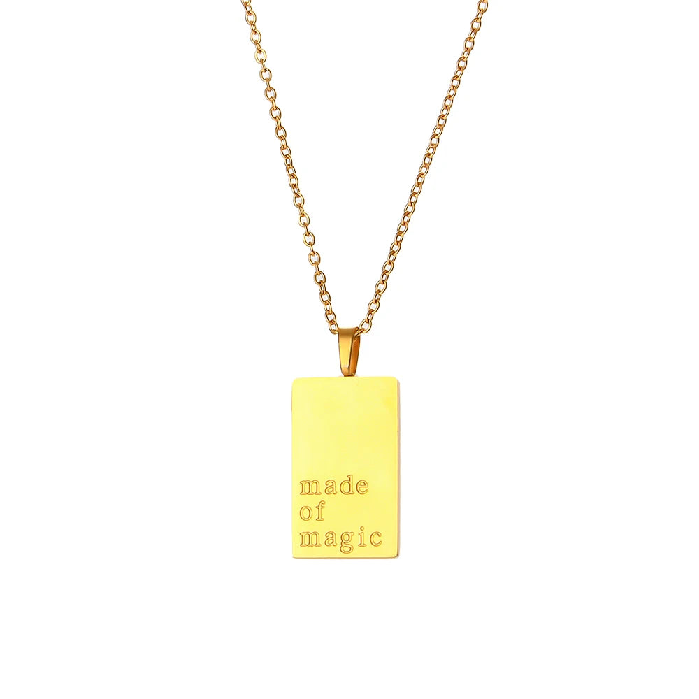 Individuality Message Tarot Necklace