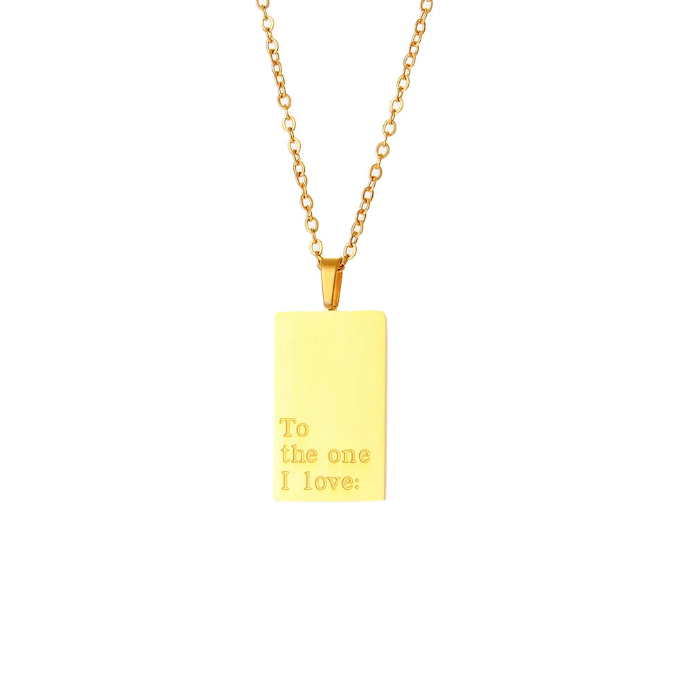 Individuality Message Tarot Necklace