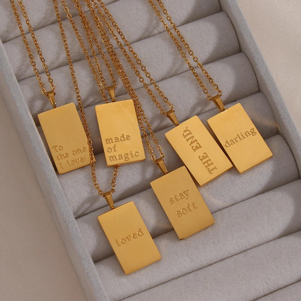 Individuality Message Tarot Necklace