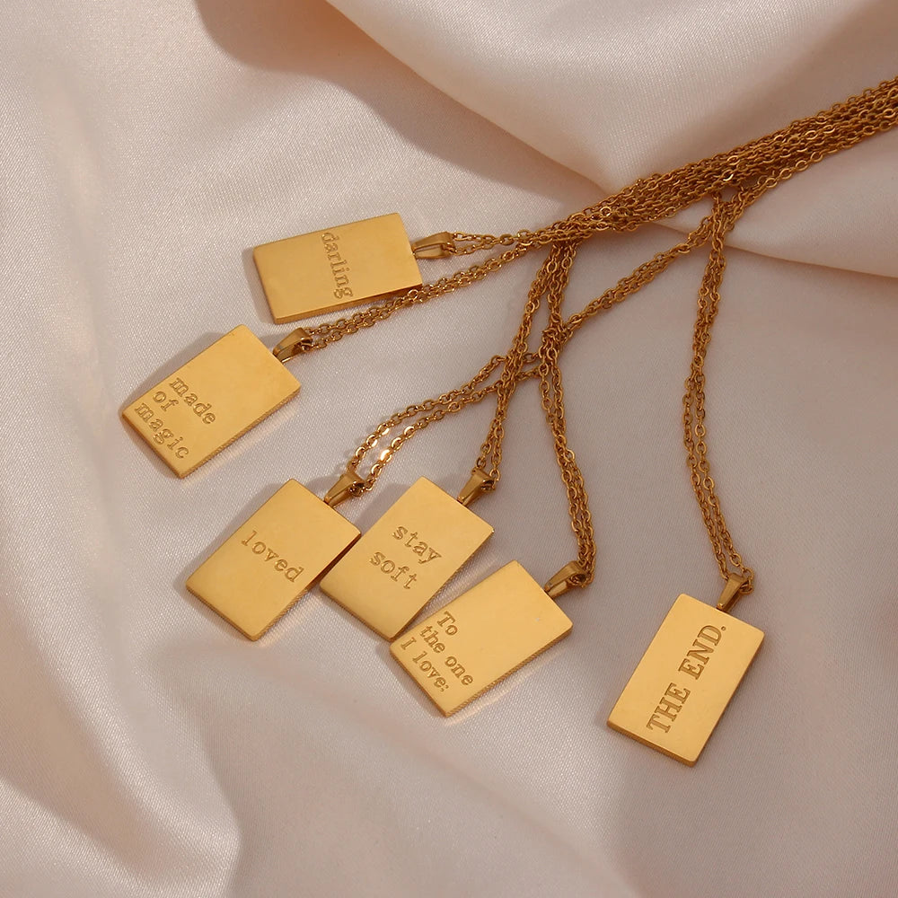 Individuality Message Tarot Necklace