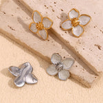 Flower Stud Earrings