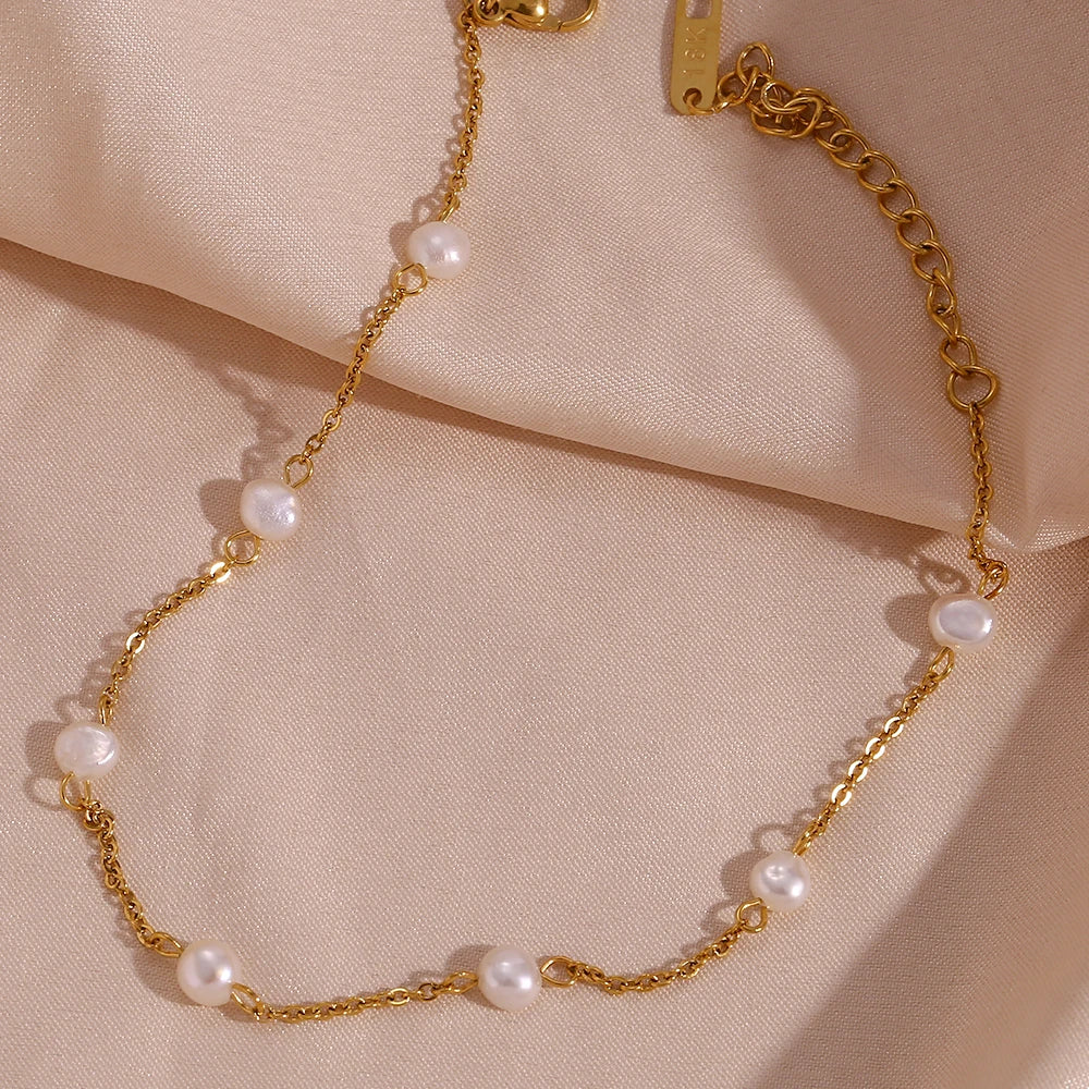 Freshwater Pearl Anklets