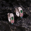 Luxurious Zircon Hoop Earrings