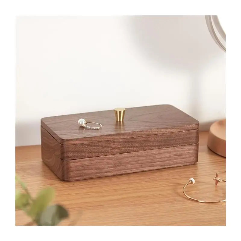 Double-Layer Jewelry Box