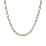 Luxury Zircon Tennis Chain Necklace & Bracelet Set