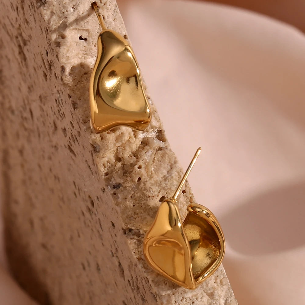 Geometric Trapezoid Earrings