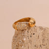 Asymmetric Luxury Rhinestone Ring