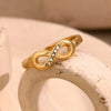 Infinity Charm Ring