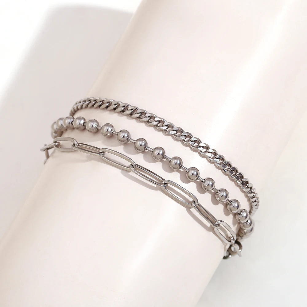 3-Layer Chain Anklet