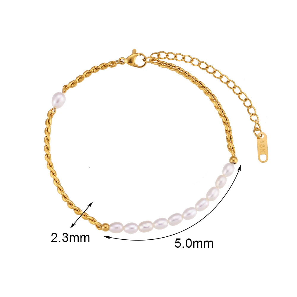 Freshwater Pearl Anklets