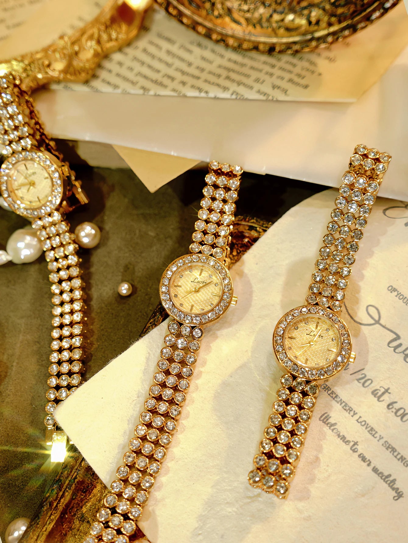 Luxury Women's Watch with Zircon