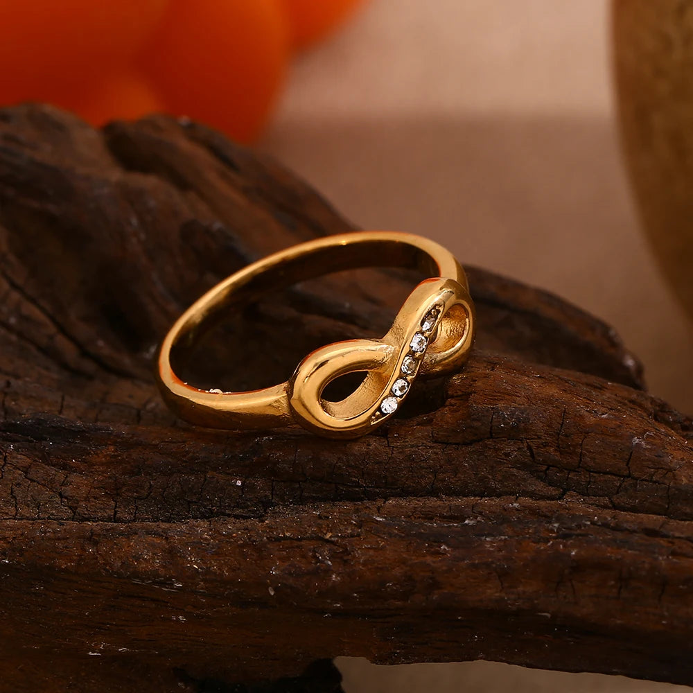 Infinity Charm Ring