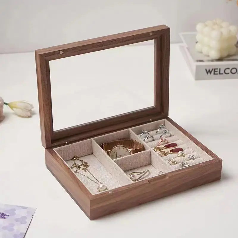 Rectangular Tray Jewelry Case