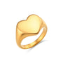 Elegant Heart-Shaped Ring