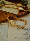 Elegant Gold Bracelet Women's Watch