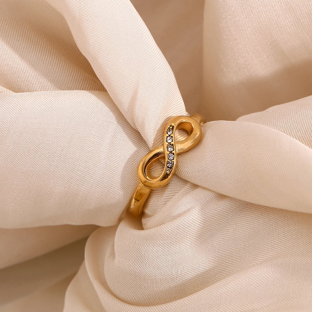 Infinity Charm Ring