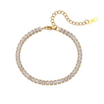 Luxury Zircon Tennis Chain Necklace & Bracelet Set