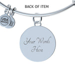 Luxury Circle Bangle | Daughter